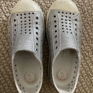 Well loved sparkle Native Shoes
